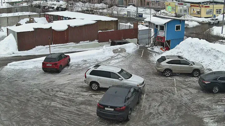 BEWARD SV4218RBZ, запись с камеры, день (работа зум-объектива)