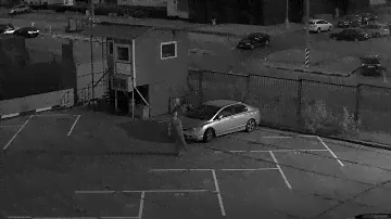 Видео с камеры BEWARD BD4680 (ночь)